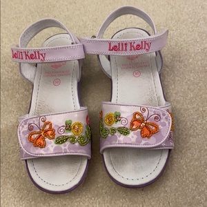 Lelli Kelly Girls Lavender Ornate Sandals!